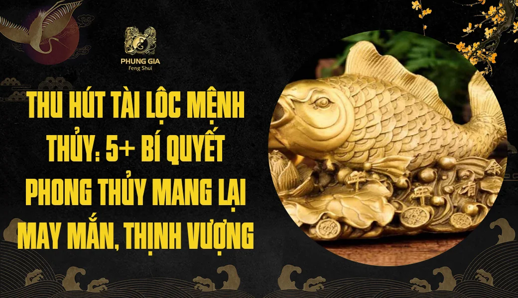Thu hút tài lộc mệnh Thủy: 5+ Bí quyết phong thủy mang lại may mắn, thịnh vượng